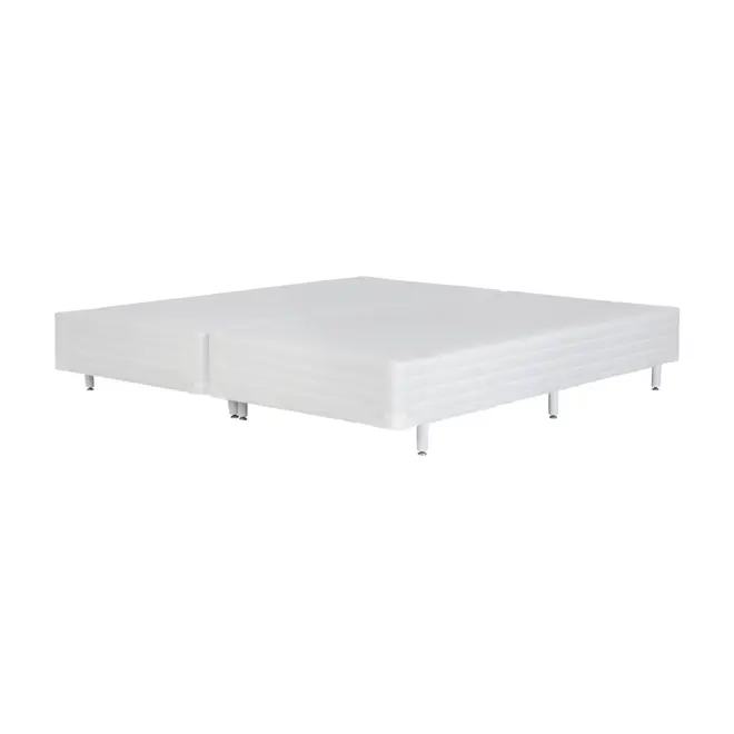 BASE PARA CAMA BOX KING 1,93 M X 2,03 M MAX - BRANCO - Foto 1