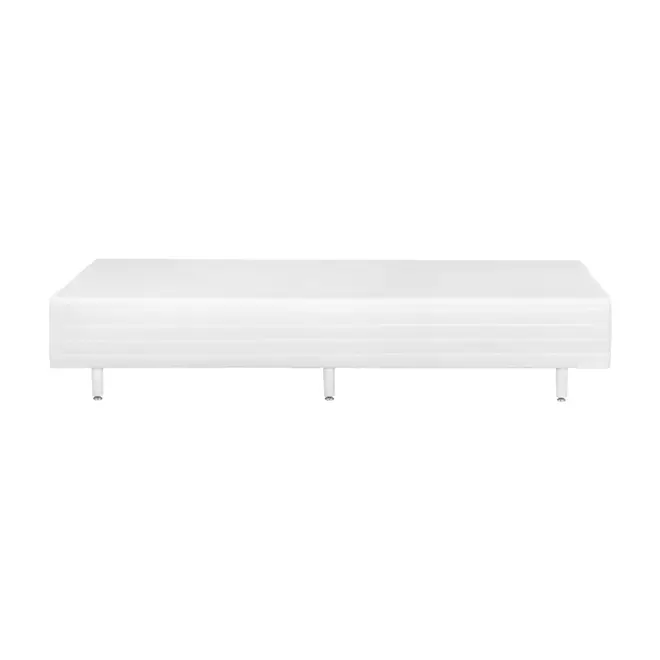 BASE PARA CAMA BOX SOLTEIRO 98 CM X 1,98 M MAX - BRANCO - Foto 3