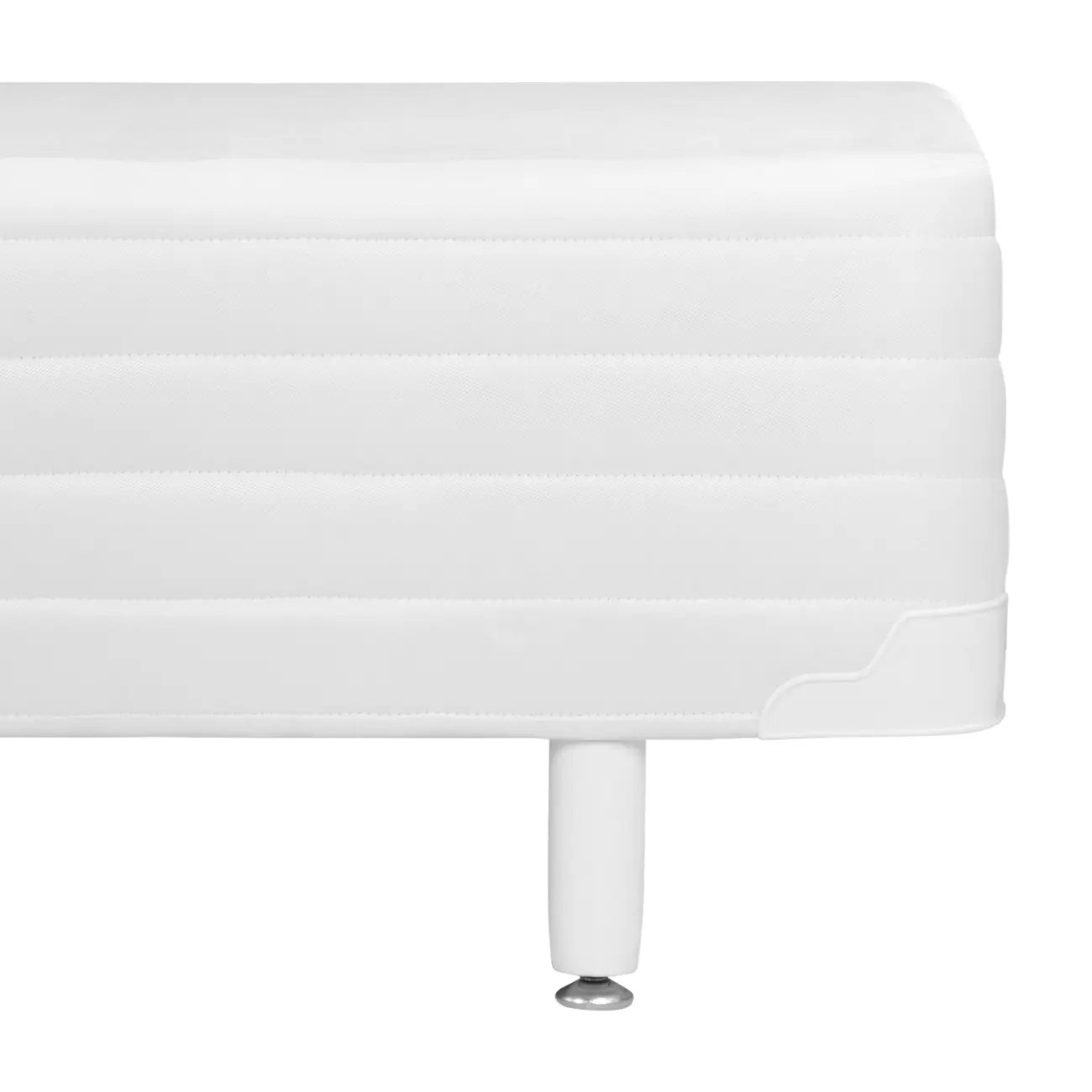 BASE PARA CAMA BOX SOLTEIRO 98 CM X 1,98 M MAX - BRANCO - Foto 4