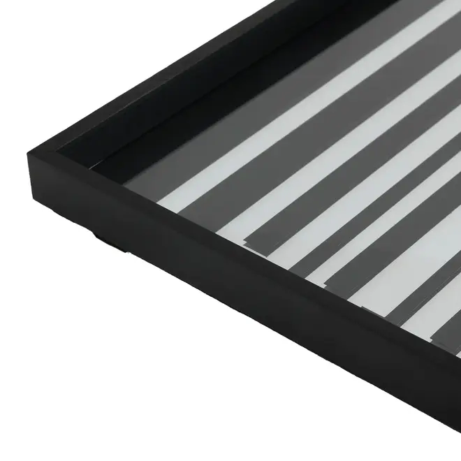 QUADRO ESPELHADO 62 CM X 41 CM TUDO OU TUDO - PRETO/BRANCO - Foto 5