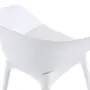 CADEIRA DE JANTAR COM BRAÇOS TALIA - BRANCO/BRANCO - Foto 7