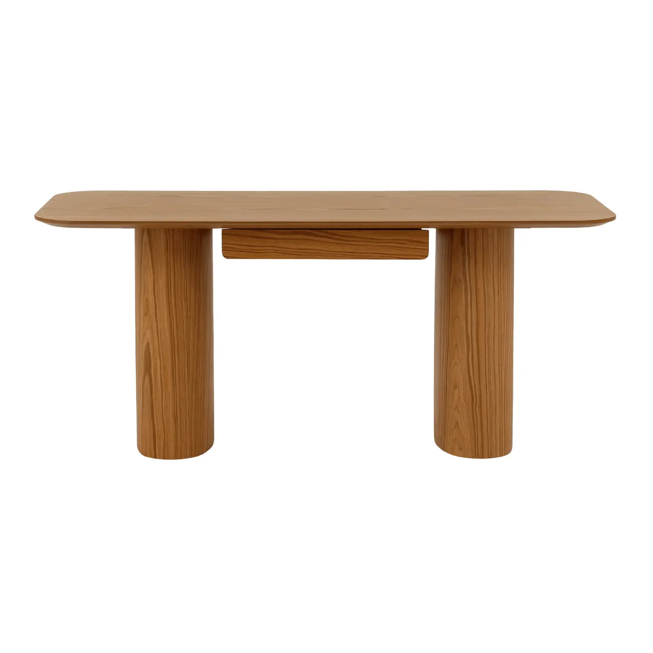 MESA DE ESCRITÓRIO 1 GAVETA 1,70 M X 72 CM ALLURE - FREIJÓ/FREIJÓ - Foto 1