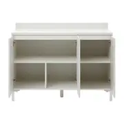 ARMÁRIO INFERIOR 120 3P C/TAMPO SLEEK - BRANCO/GRANILITE - Foto 3