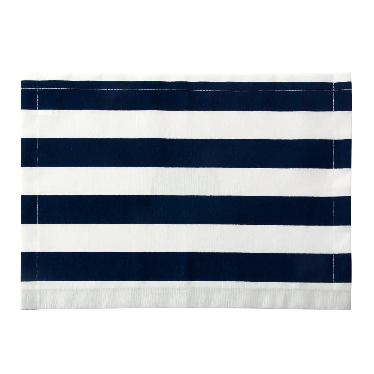 LUGAR AMERICANO 36 CM X 50 CM BLUETSRIPE - BRANCO/AZUL ESCURO - Foto 1