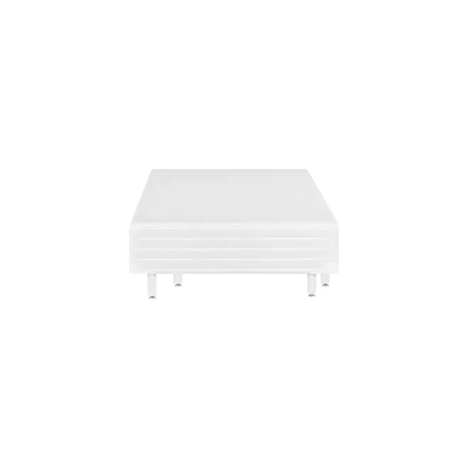 BASE PARA CAMA BOX SOLTEIRO 98 CM X 1,98 M COM CAMA INFERIOR MAX - BRANCO - Foto 4