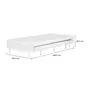 BASE PARA CAMA BOX SOLTEIRO 98 CM X 1,98 M COM CAMA INFERIOR MAX - BRANCO - Foto 7