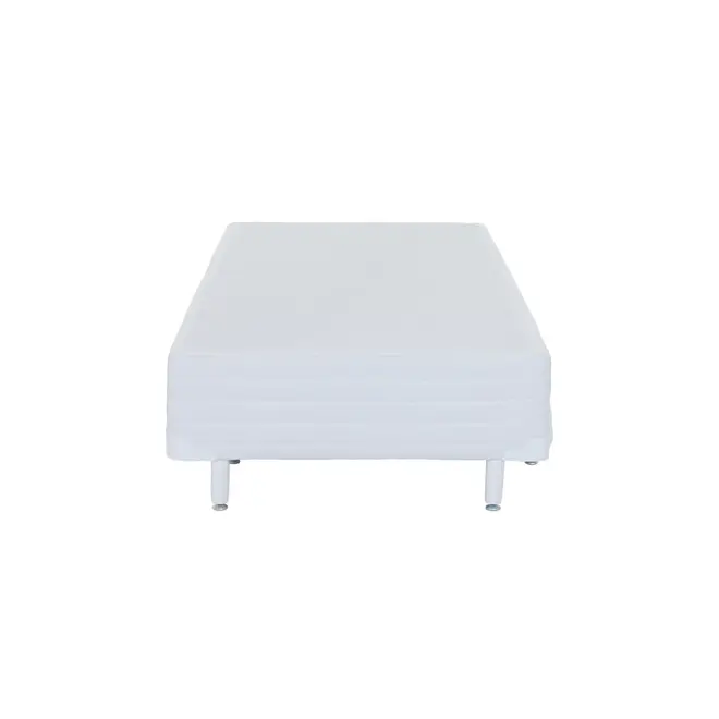 BASE PARA CAMA BOX SOLTEIRO 88 CM X 1,88 M COM CAMA INFERIOR MAX - BRANCO - Foto 2