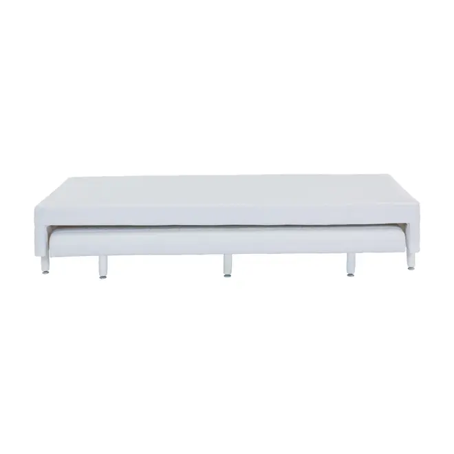 BASE PARA CAMA BOX SOLTEIRO 88 CM X 1,88 M COM CAMA INFERIOR MAX - BRANCO - Foto 3