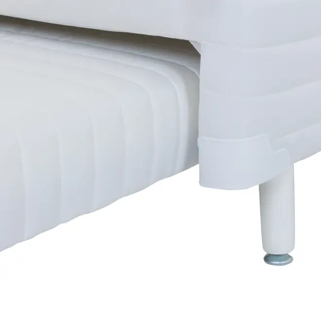 BASE PARA CAMA BOX SOLTEIRO 88 CM X 1,88 M COM CAMA INFERIOR MAX - BRANCO - Foto 5