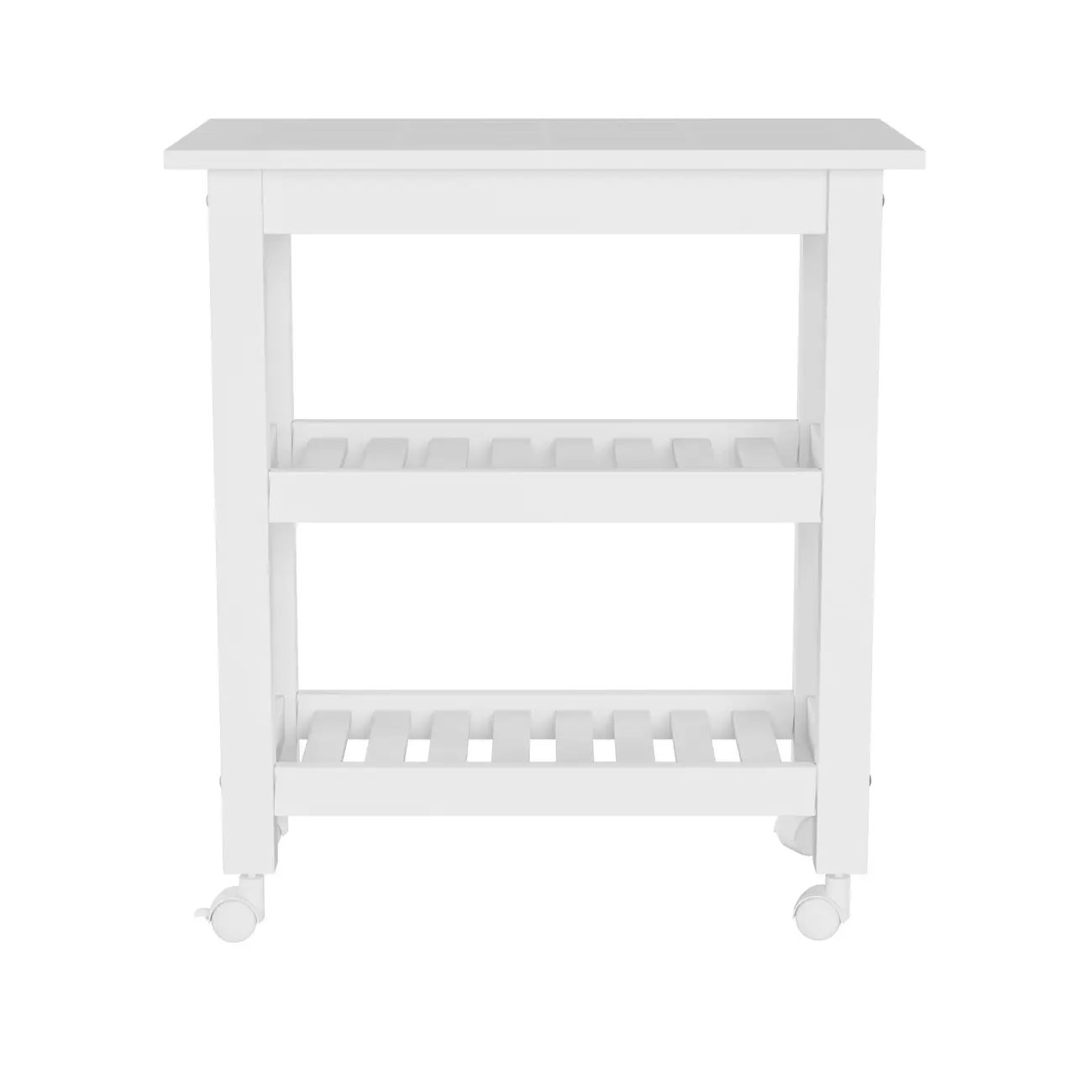 CARRINHO 1 GAVETA 73 CM X 42 CM MEET COMPAC - BRANCO/BRANCO - Foto 1