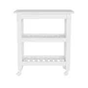 CARRINHO 1 GAVETA 73 CM X 42 CM MEET COMPAC - BRANCO/BRANCO - Foto 1