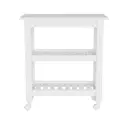 BRANCO/BRANCO - CARRINHO 1 GAVETA 73 CM X 42 CM MEET COMPAC