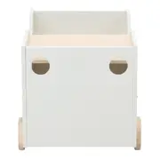 MESA INFANTIL 47 CM X 70 CM MINICIDADE - BRANCO/NATURAL WASHED - Foto 2