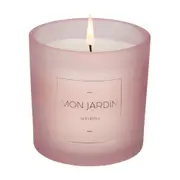 VELA PERFUMADA POTE GARDÊNIA MON JARDIN - MALVA/BRANCO - Foto 3