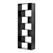 ESTANTE/DIVISÓRIA 80 CM X 2,12 M BLOCK - PRETO - Foto 4