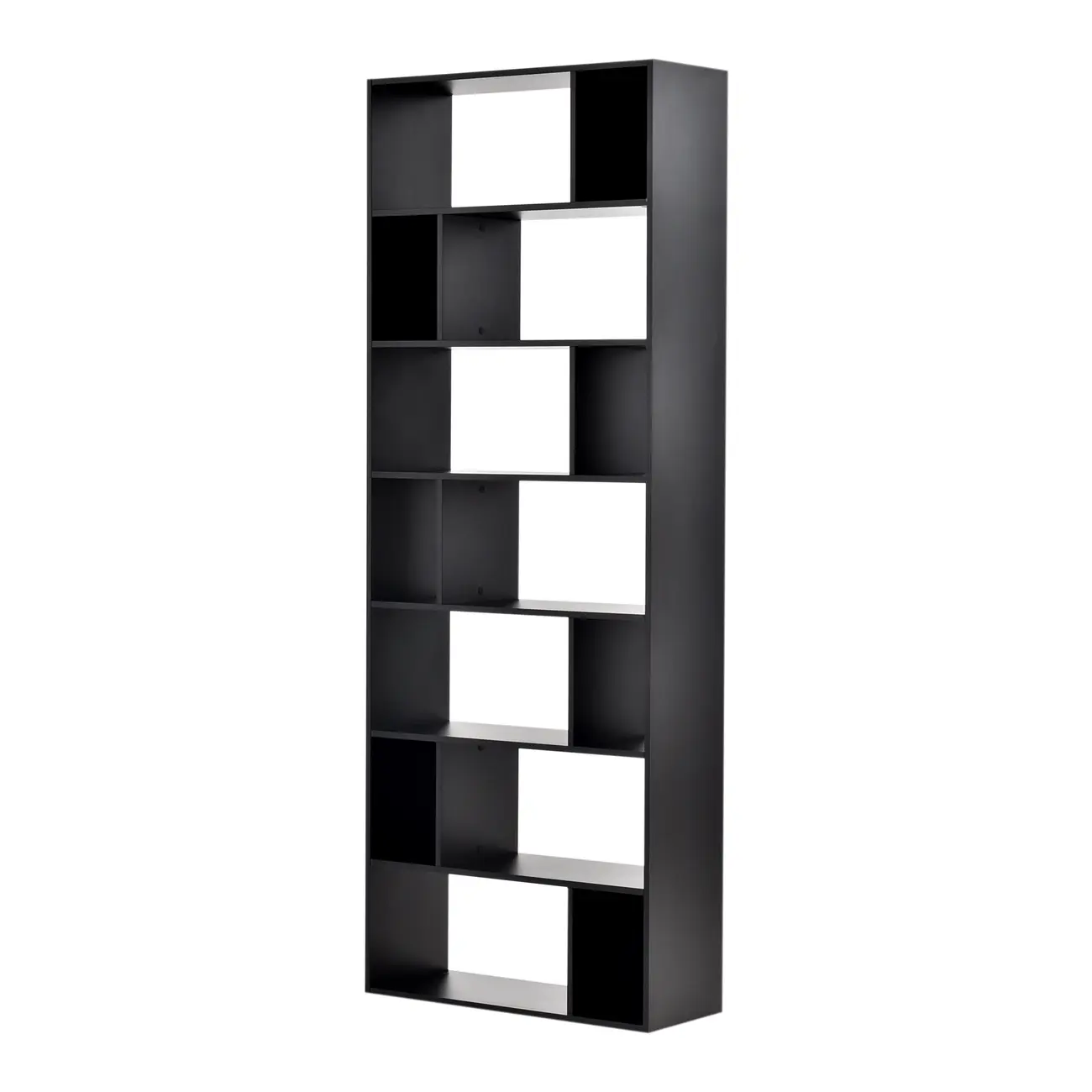 ESTANTE/DIVISÓRIA 80 CM X 2,12 M BLOCK - PRETO - Foto 4