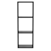 ESTANTE 44 CM X 1,28 M CÉLULA - PRETO - Foto 1