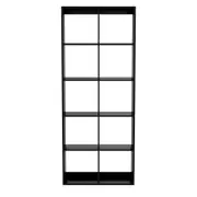 ESTANTE 86 CM X 2,12 M CÉLULA - PRETO - Foto 1