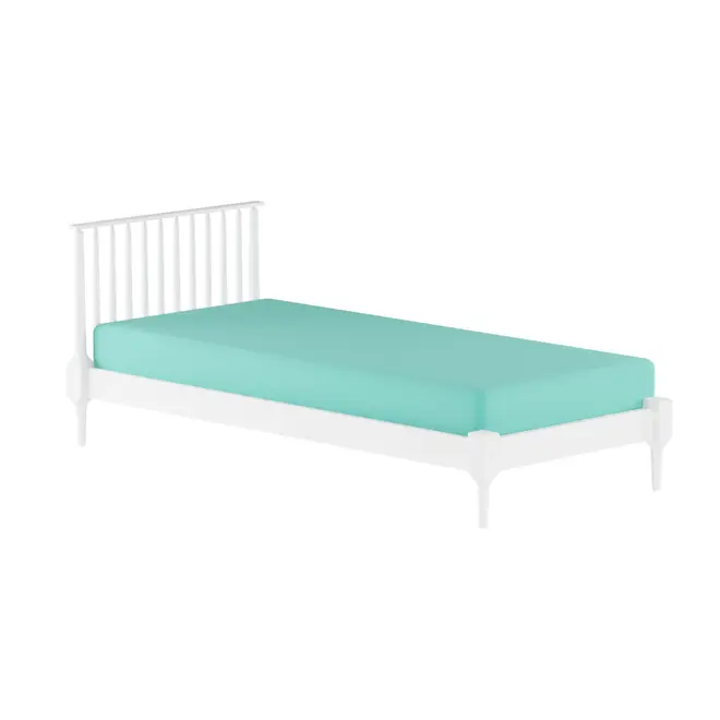LENÇOL COM ELÁSTICO SOLTEIRO 88 CM X 1,88 M X 30 CM MAXY - SORBET DE MENTA - Foto 4