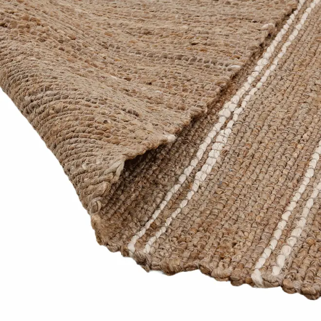 TAPETE 1,50 M X 2 M TEARÊ - NATURAL/JUTA - Foto 3