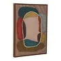 QUADRO 80 CM X 60 CM PAISAGISTA - PAU FERRO/MULTICOR - Foto 2