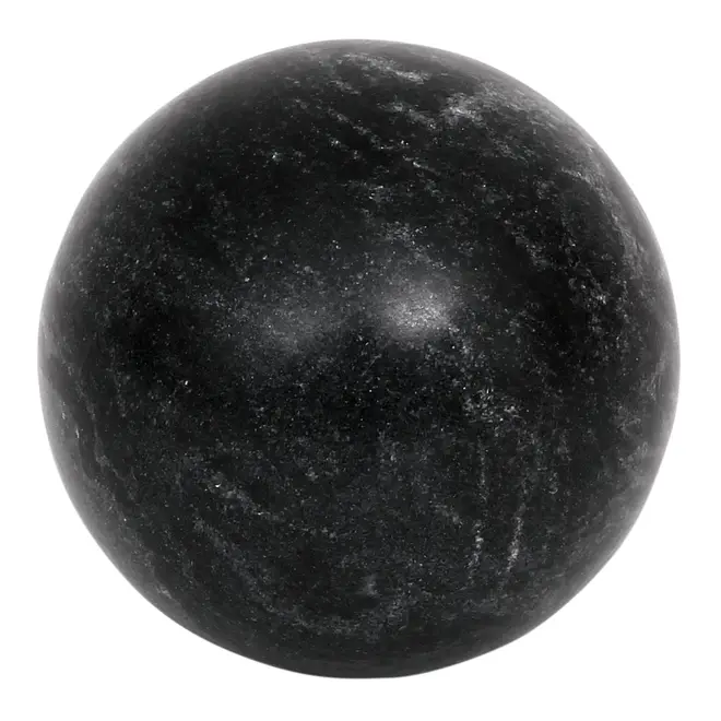 BOLA DECORATIVA GEOMARBLE - CINZA - Foto 2