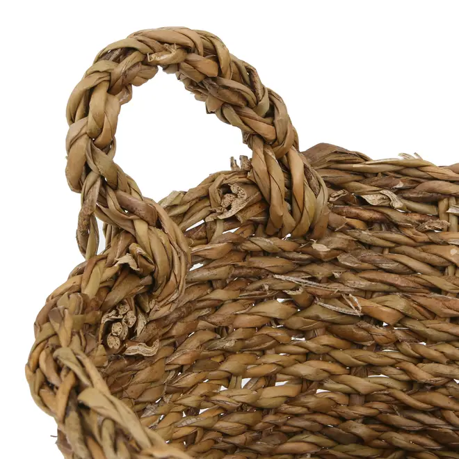 CESTO 24 CM X 24 CM X 12 CM GIRIÚ - FIBRA CLARA - Foto 7