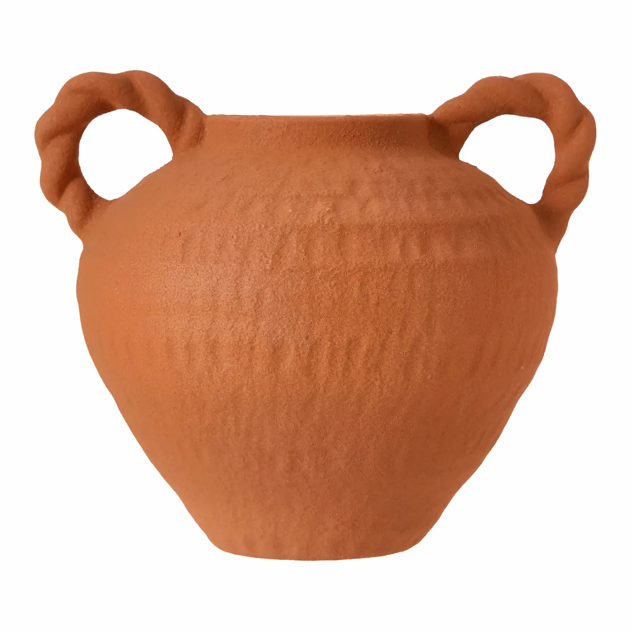 VASO 20 CM TORCER POR VOCÊ - TERRACOTA - Foto 1