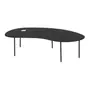 MESA DE CENTRO 1,30 M X 69 CM PINGO - PRETO - Foto 4