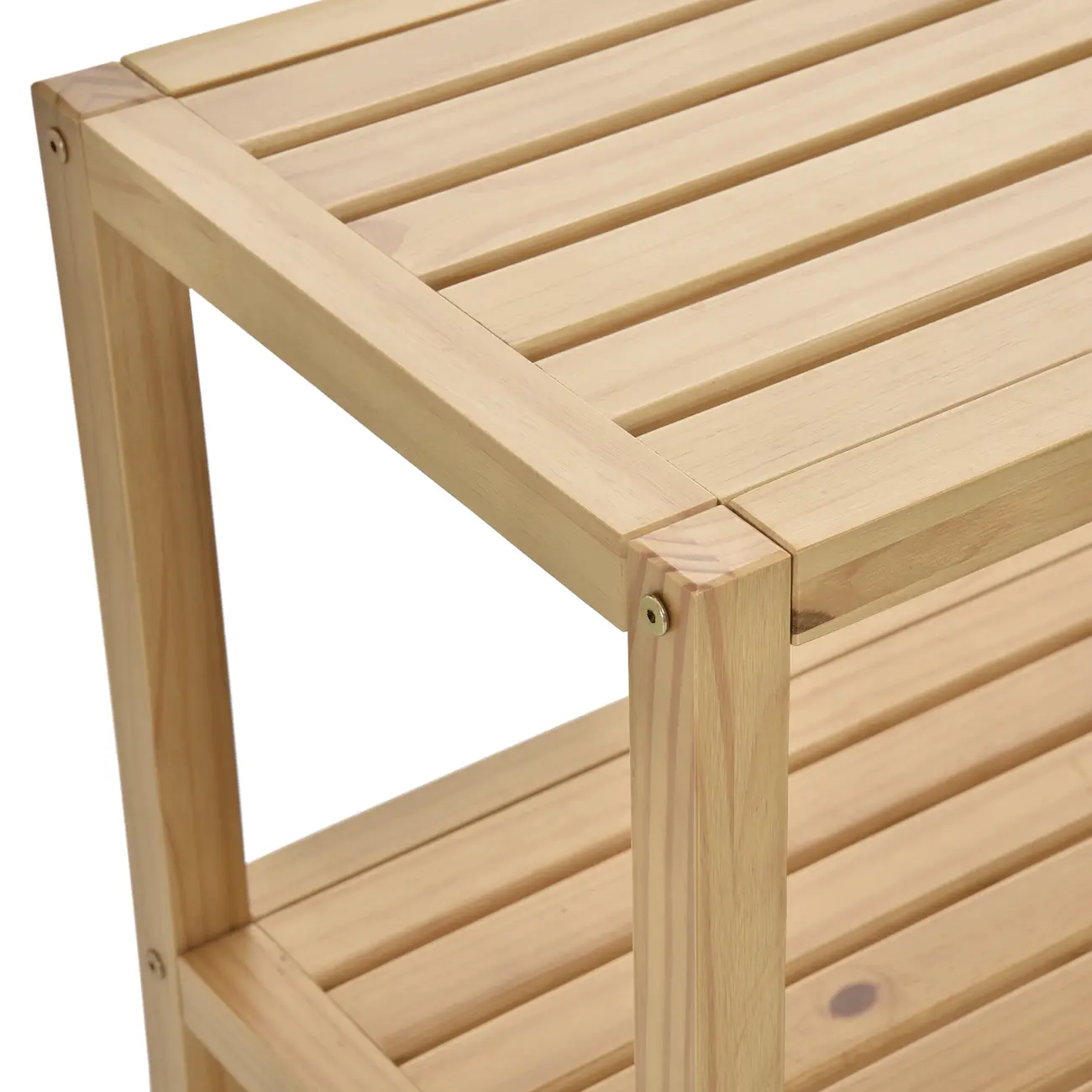 GABINETE PARA BANHEIRO COM 3 PRATELEIRAS 80 CM X 80 CM SPAZ - AMÊNDOA - Foto 5