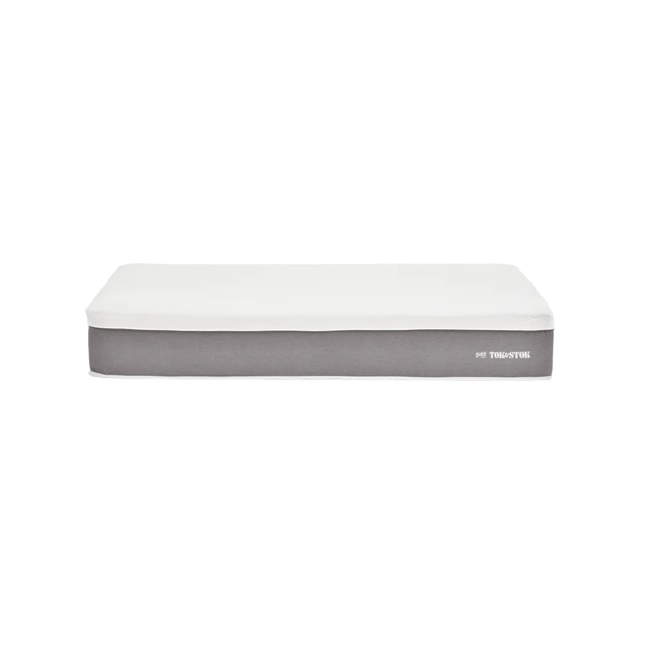 CAMA BOX SOLT 88 C/INF TATOU LÁTEX/MAX - CINZA/BRANCO - Foto 3