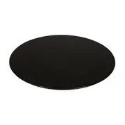 TAMPO DE MESA LATERAL PEDRA REDONDO 51 CM TULIPE - PRETO SÃO GABRIEL - Foto 1