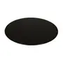 PRETO SÃO GABRIEL - TAMPO DE MESA LATERAL PEDRA REDONDO 51 CM TULIPE