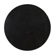 TAMPO DE MESA LATERAL PEDRA REDONDO 51 CM TULIPE - PRETO SÃO GABRIEL - Foto 3