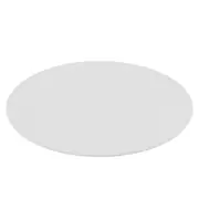 TAMPO DE MESA LATERAL PEDRA REDONDO 51 CM TULIPE - BRANCO ESPÍRITO SANTO - Foto 1