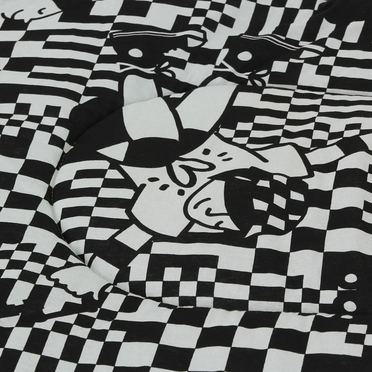 EDREDOM SOLTEIRO 1,60 M X 2,40 M OLLIE - PRETO/CORES CALEIDOCOLOR - Foto 8
