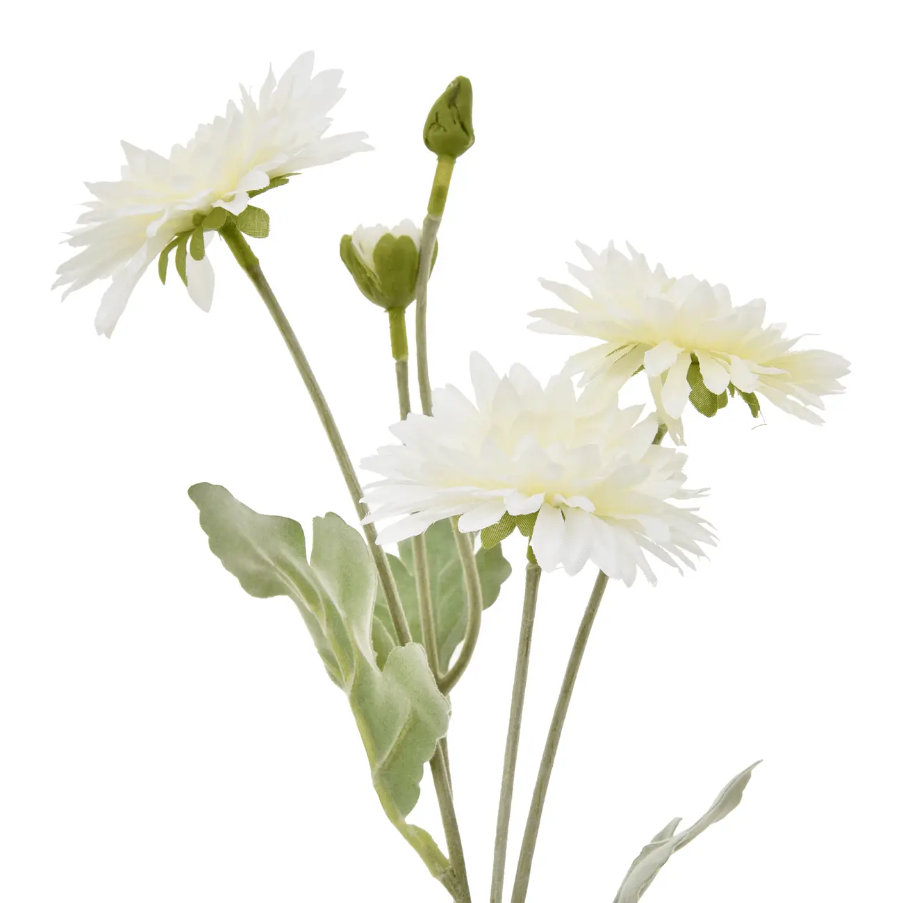 FLOR BOUTONS DÁLIA - AMARELO/VERDE - Foto 2