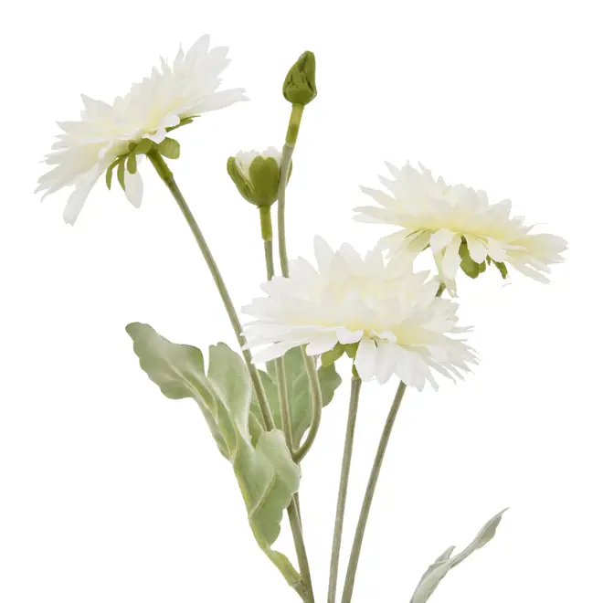 FLOR BOUTONS DÁLIA - AMARELO/VERDE - Foto 2