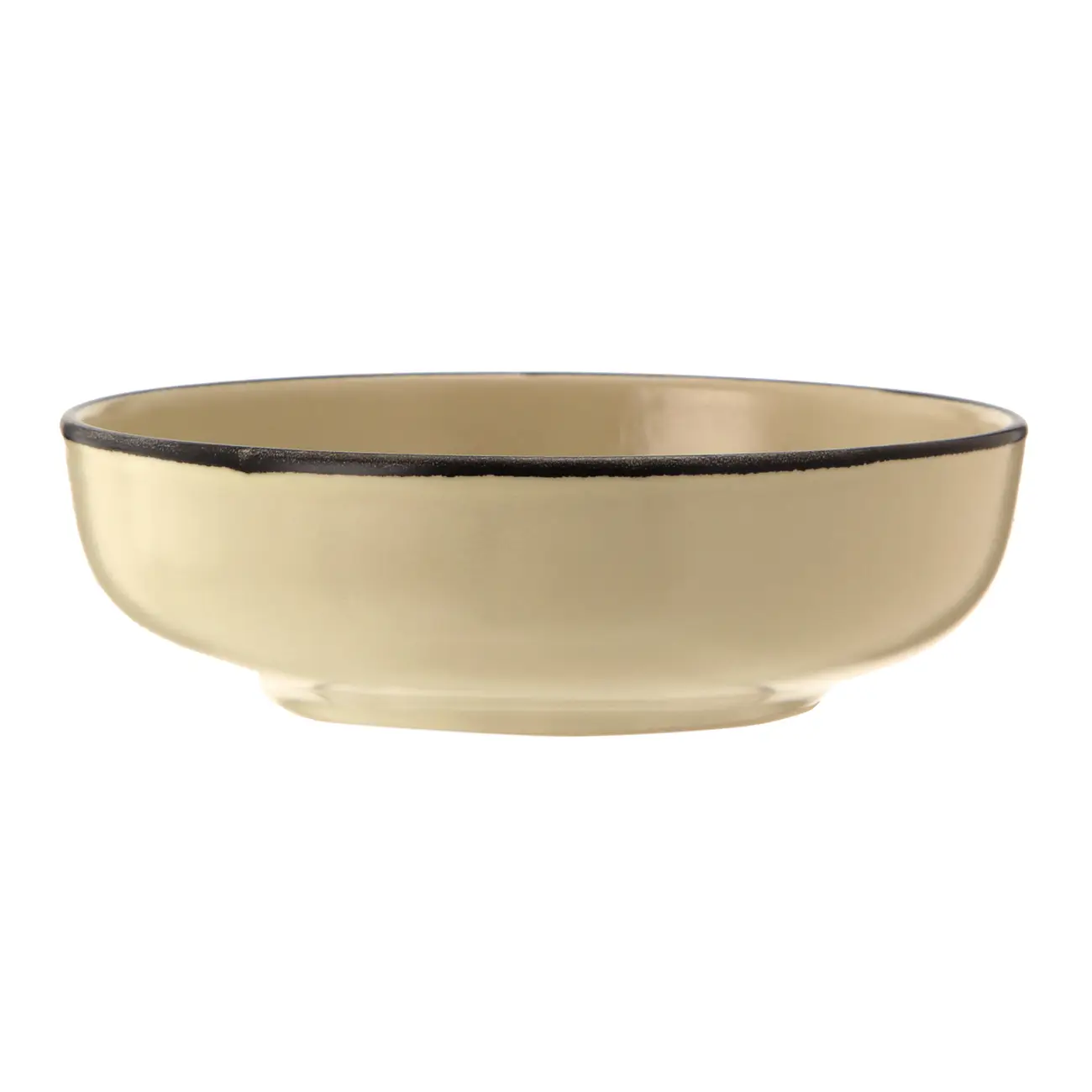 TIGELA 18 CM CIRKEL - NATURAL/PRETO - Foto 1