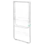 VARAL DE CHÃO DOBRÁVEL 1,41 M X 60 CM WIPE - BRANCO/MENTA - Foto 4