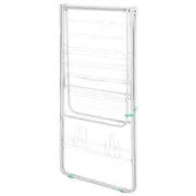 VARAL DE CHÃO DOBRÁVEL 1,41 M X 60 CM WIPE - BRANCO/MENTA - Foto 4