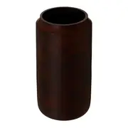 VASO DECORATIVO 26 CM BROMLEY - ENCERADO CASTANHO - Foto 3