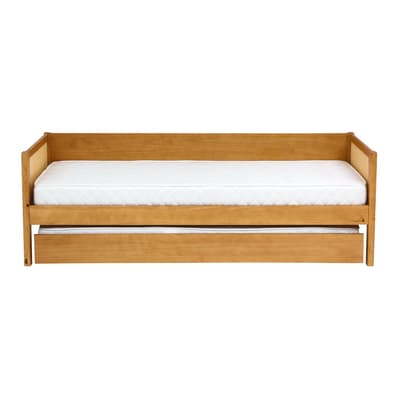 CAMA-SOFÁ 78 CM COM PALHINHA E COM CAMA INFERIOR PALHANDI