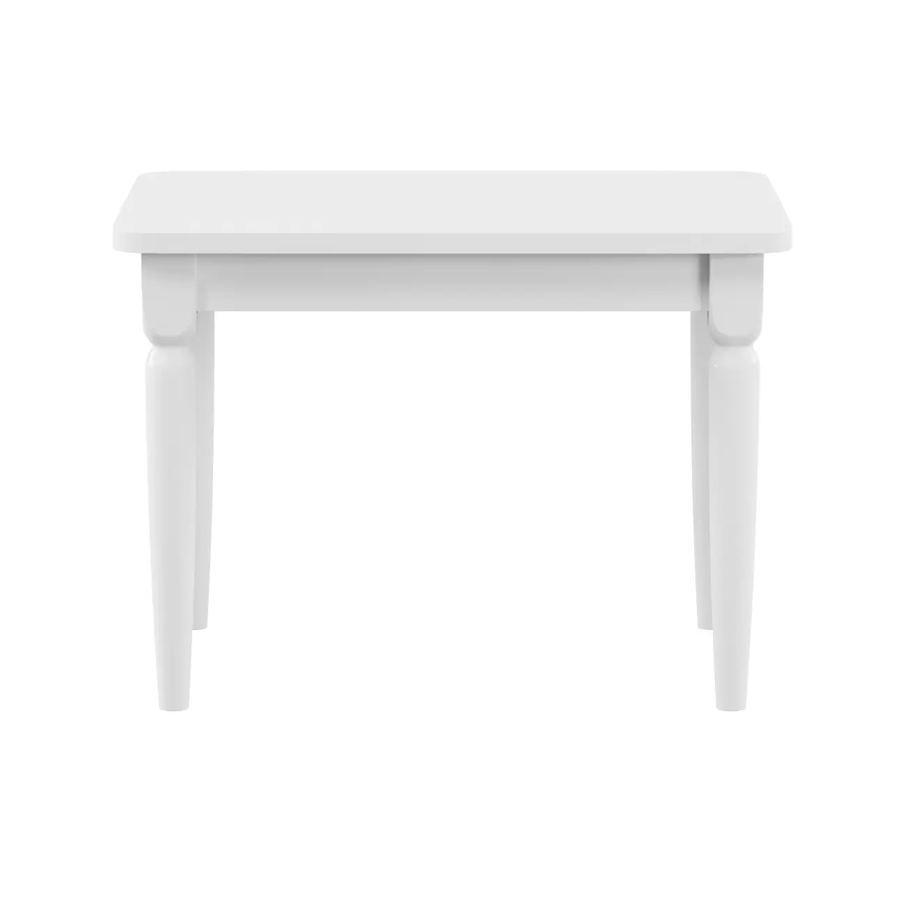 MESA INFANTIL 68 CM X 52 CM COUNTRY - BRANCO - Foto 1