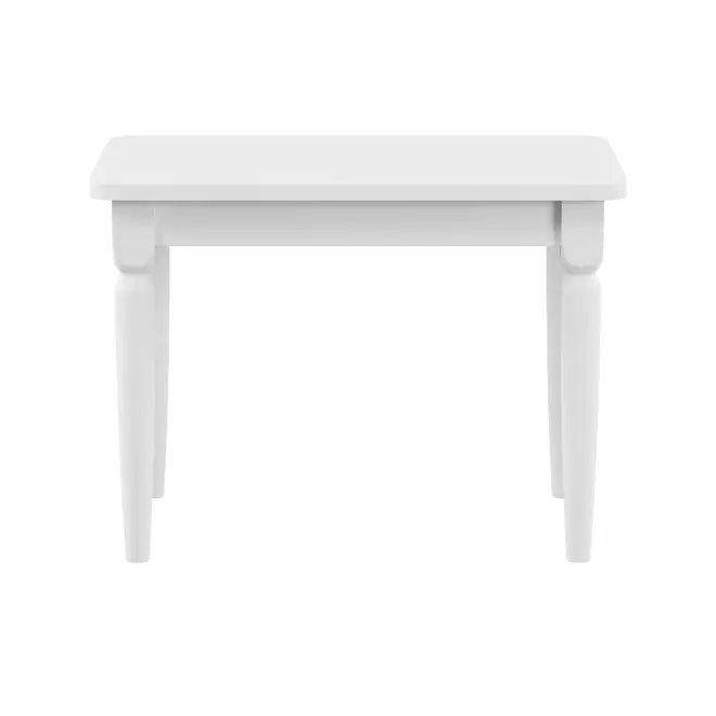 MESA INFANTIL 68 CM X 52 CM COUNTRY - BRANCO - Foto 1