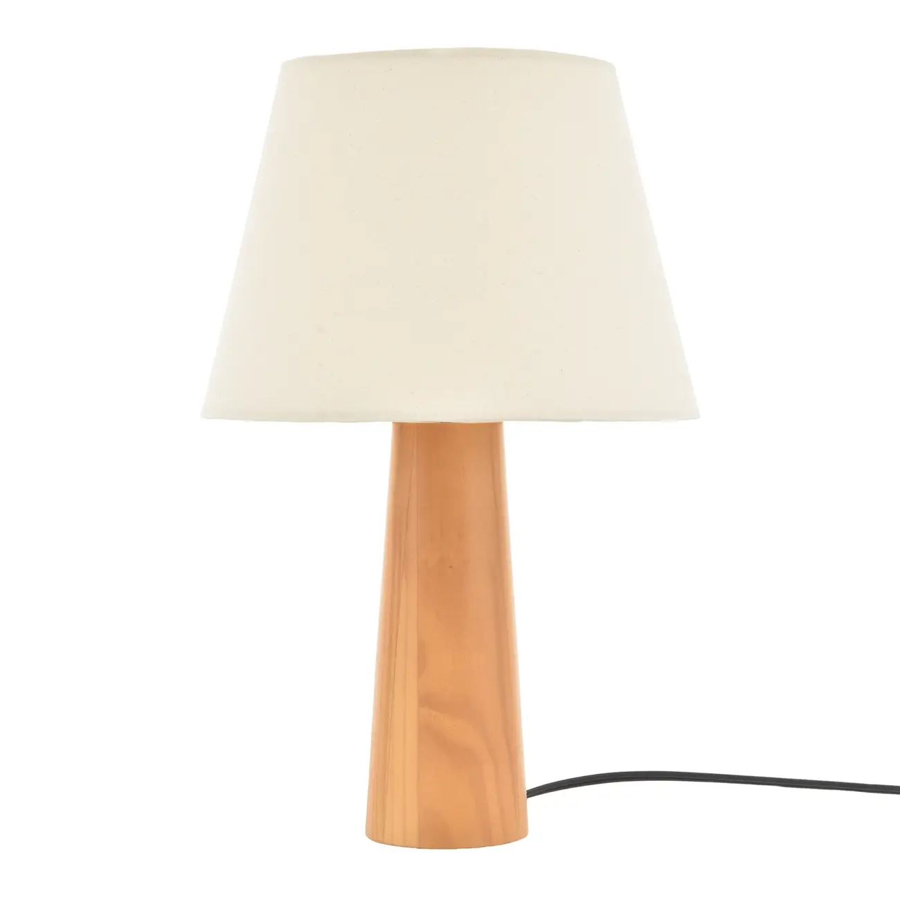LUMINÁRIA DE MESA MASSIV C/CUP Z - AMÊNDOA/NATURAL - Foto 1