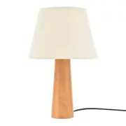 LUMINÁRIA DE MESA MASSIV C/CUP Z - AMÊNDOA/NATURAL - Foto 1