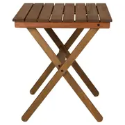 MESA PARA ÁREA EXTERNA DOBRÁVEL 60 CM X 60 CM NAIPE - TAMARINDO - Foto 2