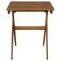 MESA PARA ÁREA EXTERNA DOBRÁVEL 60 CM X 60 CM NAIPE - TAMARINDO - Foto 3