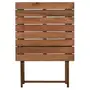 MESA PARA ÁREA EXTERNA DOBRÁVEL 60 CM X 60 CM NAIPE - TAMARINDO - Foto 5